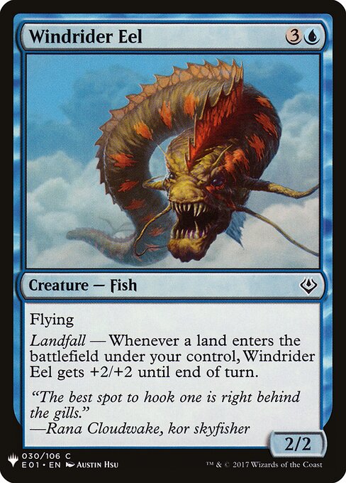 Windrider Eel E01-30