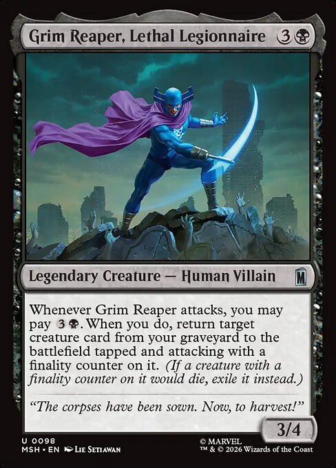Grim Reaper, Lethal Legionnaire 98