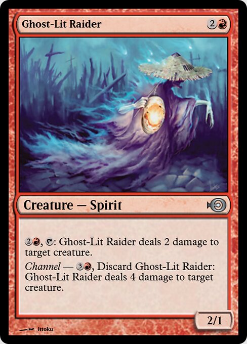 Ghost-Lit Raider 36292