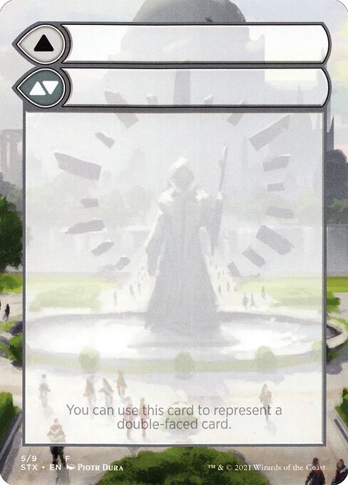 Double-Faced Substitute Card 5