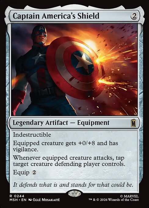 Captain America's Shield 244