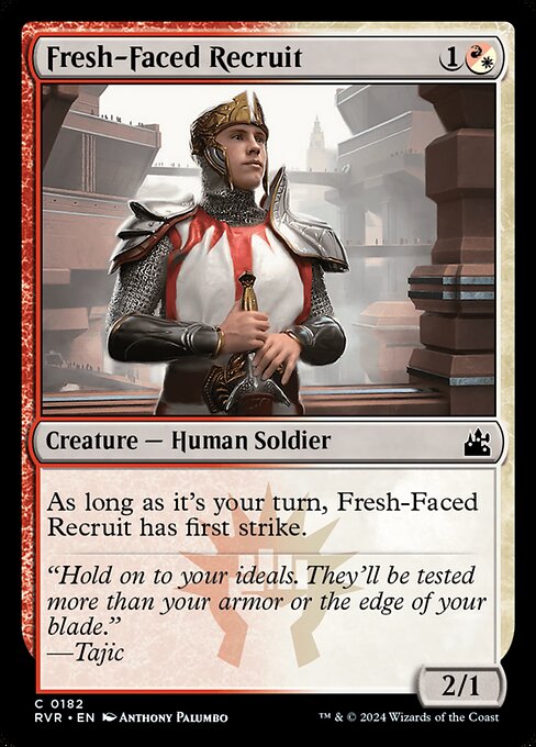 Fresh-Faced Recruit 182