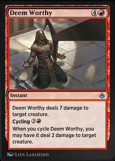 Deem Worthy 150