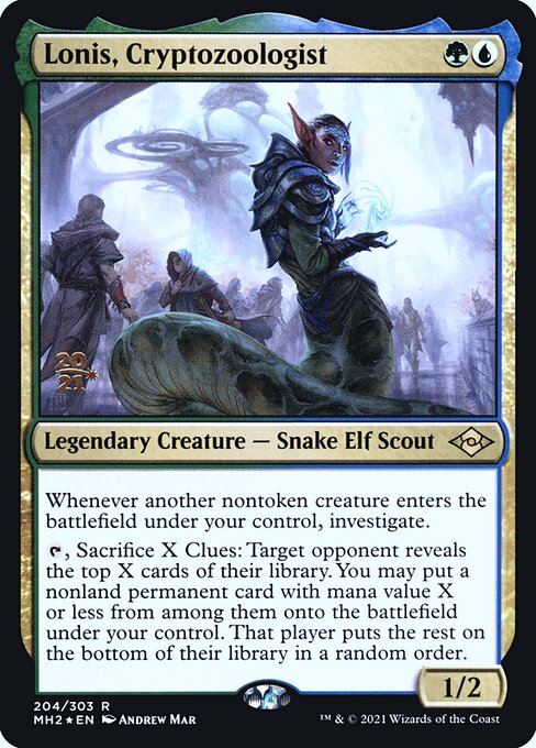 Lonis, Cryptozoologist 204s