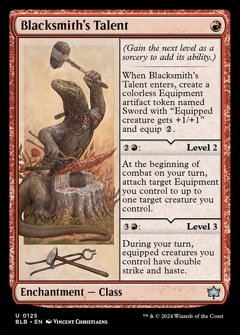 Blacksmith's Talent 125