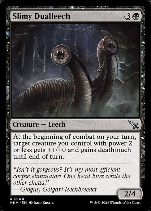 Slimy Dualleech 104