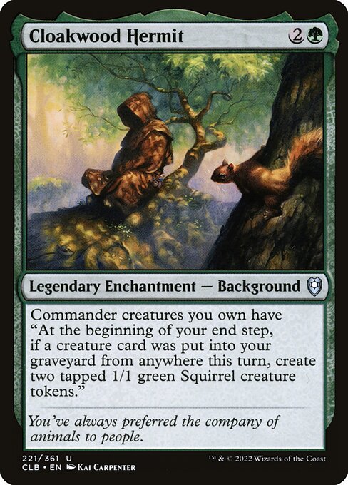 Cloakwood Hermit 221