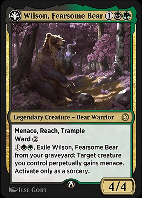 Wilson, Fearsome Bear 19b