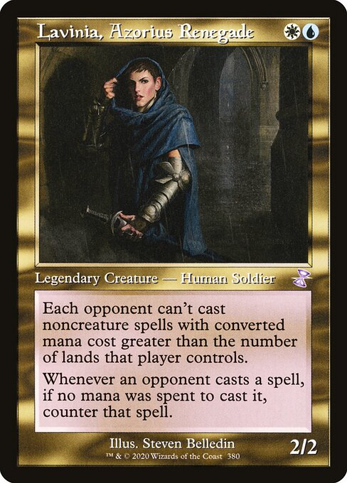 Lavinia, Azorius Renegade 380