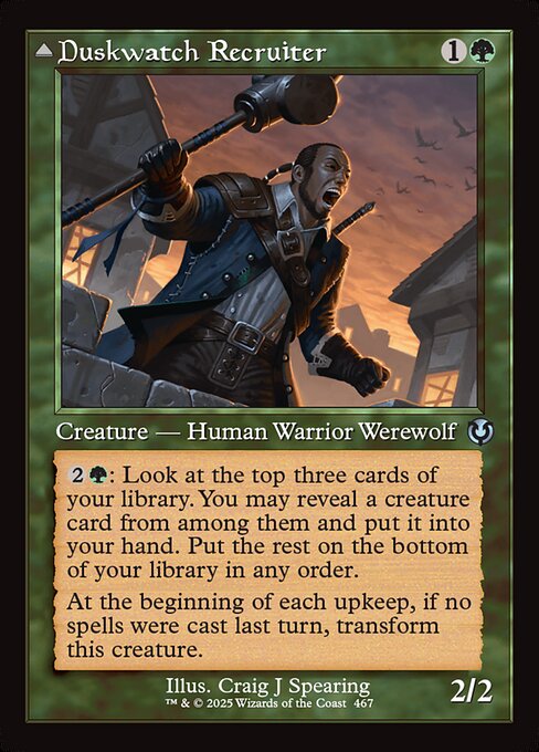 Duskwatch Recruiter // Krallenhorde Howler 467