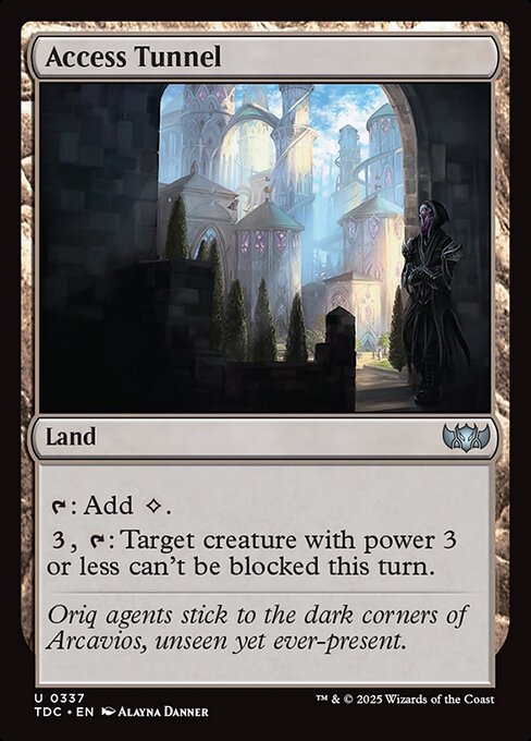 Access Tunnel 337