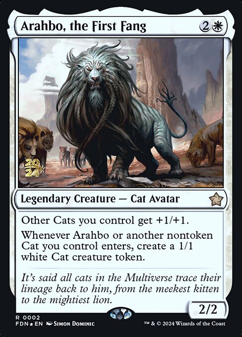 Arahbo, the First Fang 2s