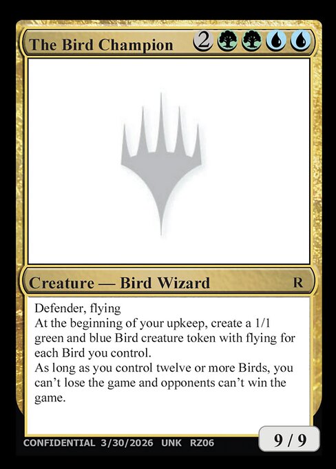 The Bird Champion RZ06i
