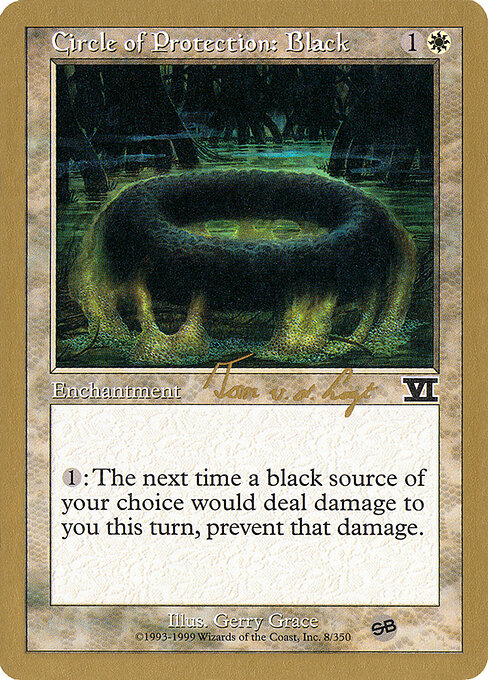 Circle of Protection: Black tvdl8sb