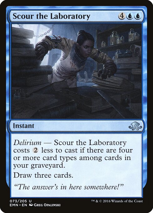 Scour the Laboratory 73
