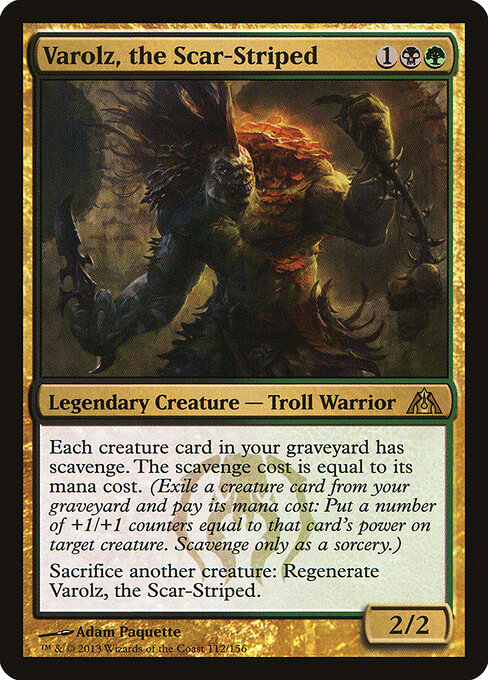 Varolz, the Scar-Striped 112