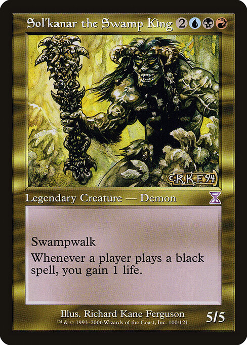 Sol'kanar the Swamp King 100