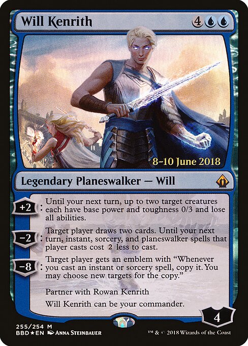 Will Kenrith 255s