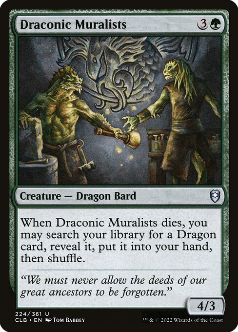 Draconic Muralists 224