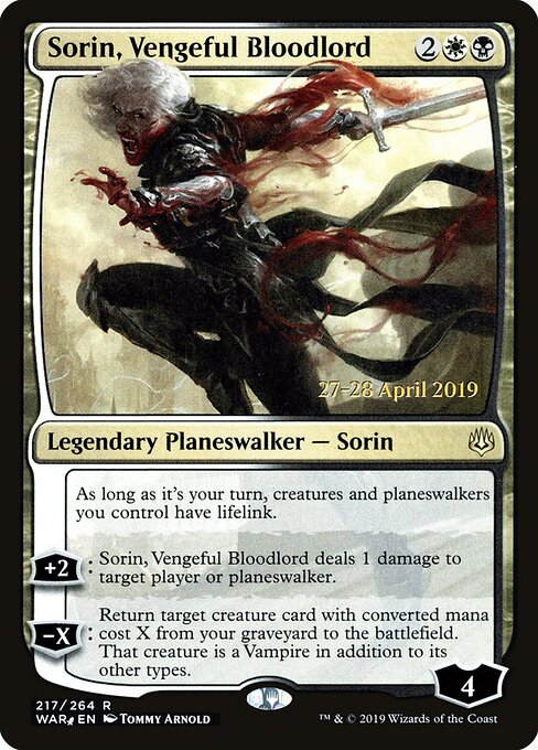 Sorin, Vengeful Bloodlord 217s