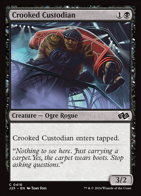 Crooked Custodian 416