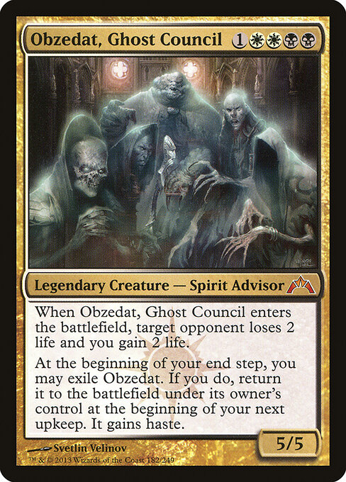 Obzedat, Ghost Council 182
