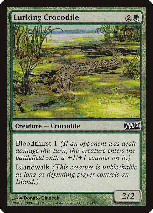 Lurking Crocodile 184