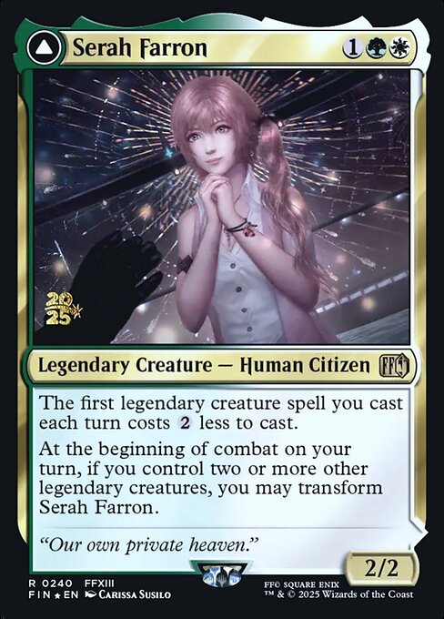 Serah Farron // Crystallized Serah 240s