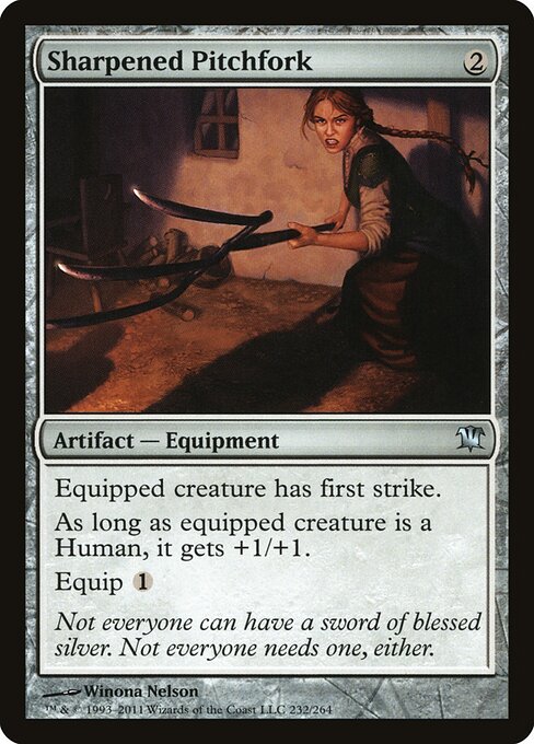 Sharpened Pitchfork 232