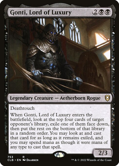 Gonti, Lord of Luxury 753