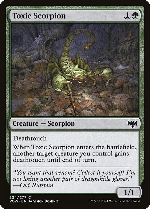 Toxic Scorpion 224