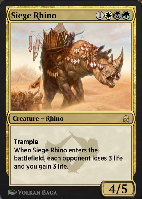 Siege Rhino 16