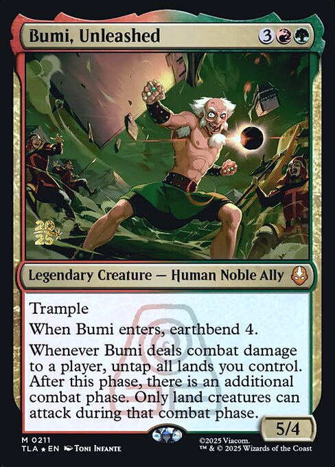 Bumi, Unleashed 211s