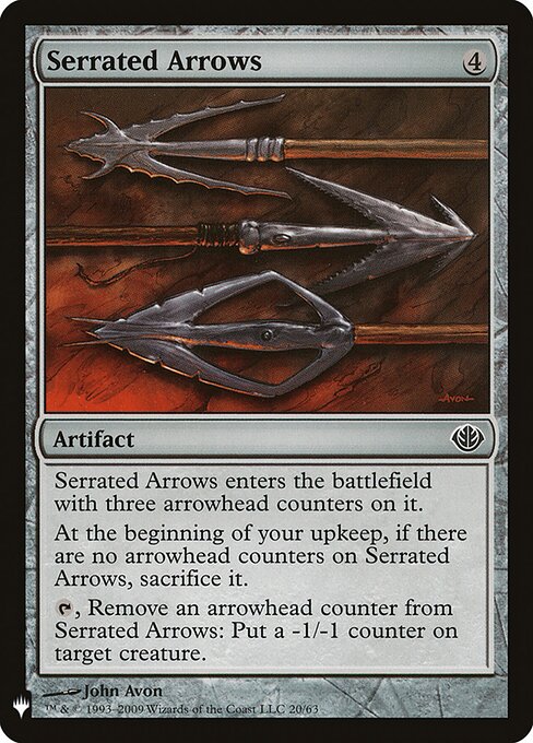 Serrated Arrows DDD-20