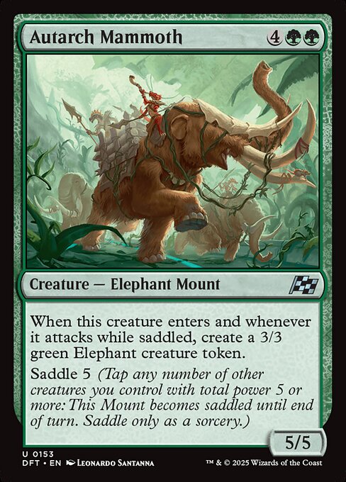 Autarch Mammoth 153