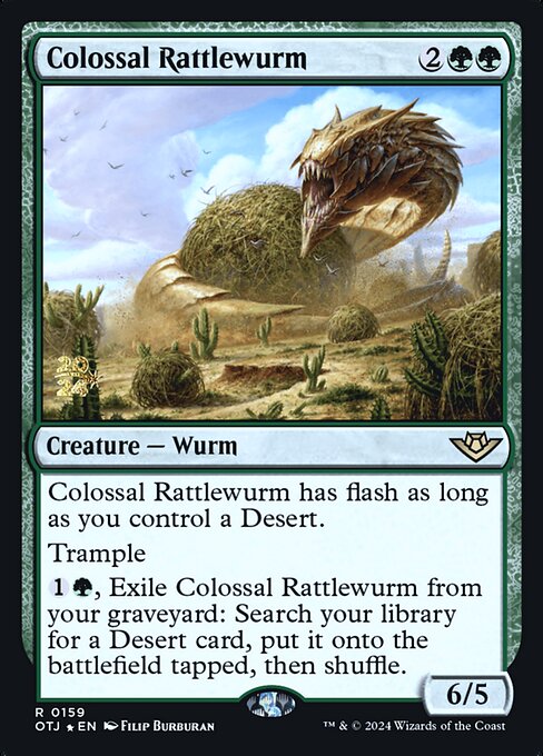 Colossal Rattlewurm 159s