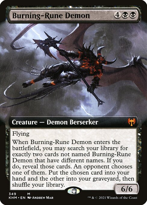 Burning-Rune Demon 349