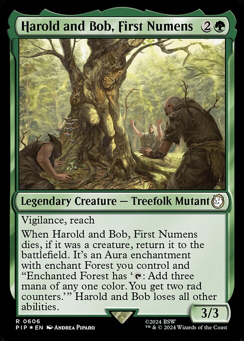 Harold and Bob, First Numens 606