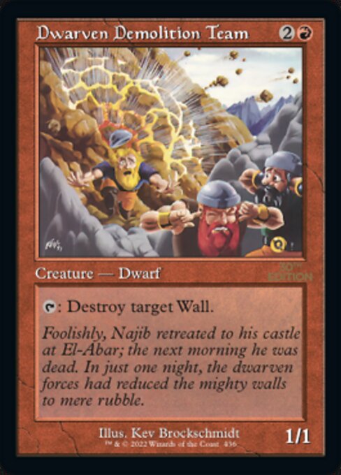 Dwarven Demolition Team 436