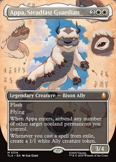 Appa, Steadfast Guardian 316