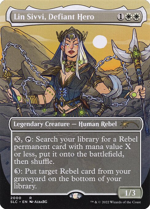 Lin Sivvi, Defiant Hero 2000