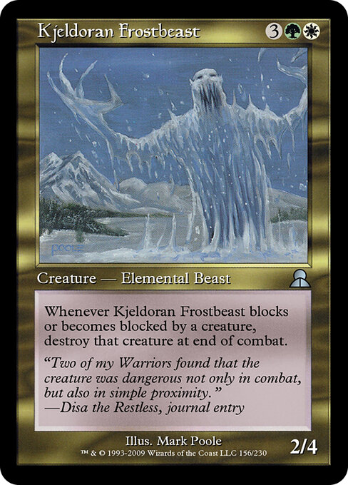 Kjeldoran Frostbeast 156