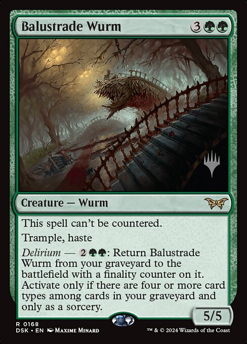 Balustrade Wurm 168p