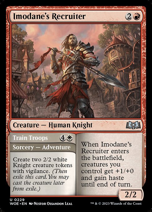 Imodane's Recruiter // Train Troops 229