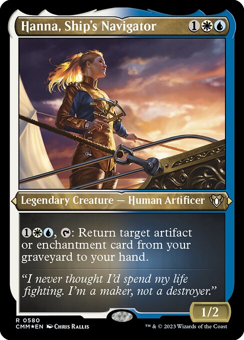 Hanna, Ship's Navigator 580