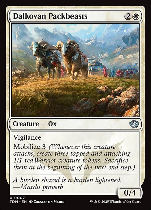 Dalkovan Packbeasts 7