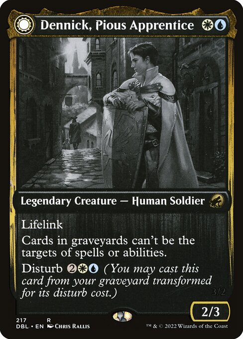 Dennick, Pious Apprentice // Dennick, Pious Apparition 217