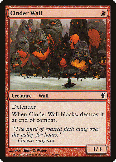 Cinder Wall 140