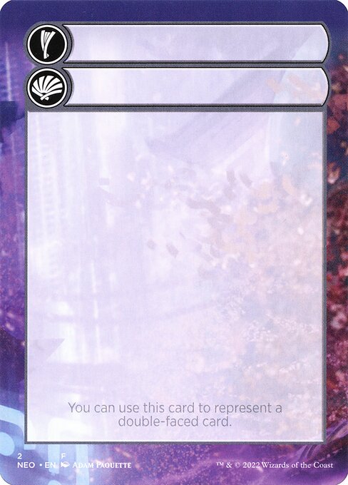 Double-Faced Substitute Card 2