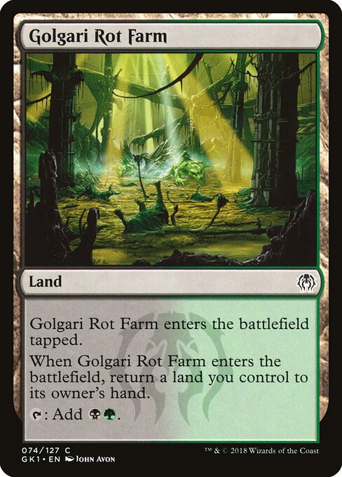 Golgari Rot Farm 74